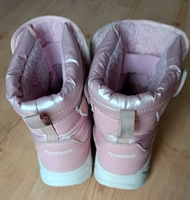 Buty śniegowce Reebok + czapka z kominem