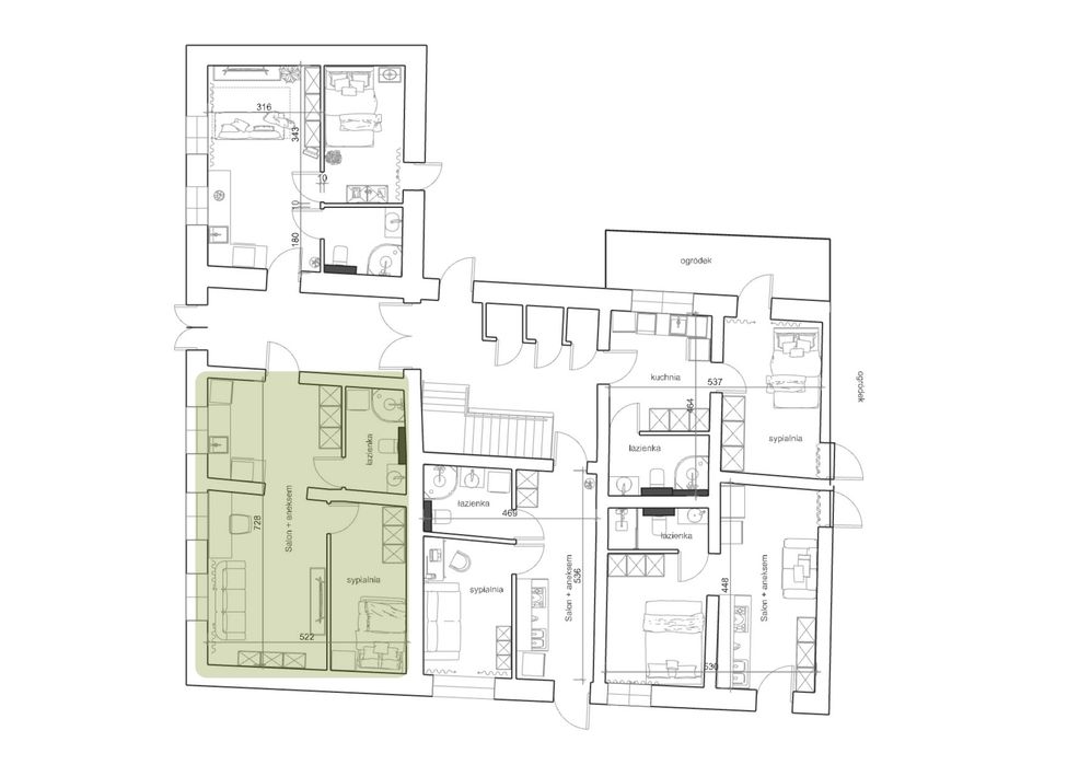 Kolejowa 3 - BEZ PROWIZJI - nowe mieszkanie w Centrum - Widok 5