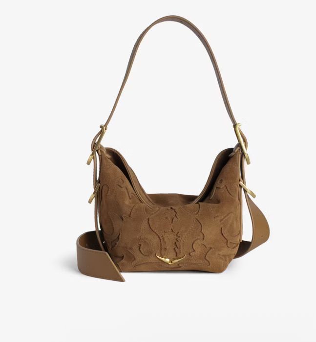 Сумка замшевая Zadig & Voltaire