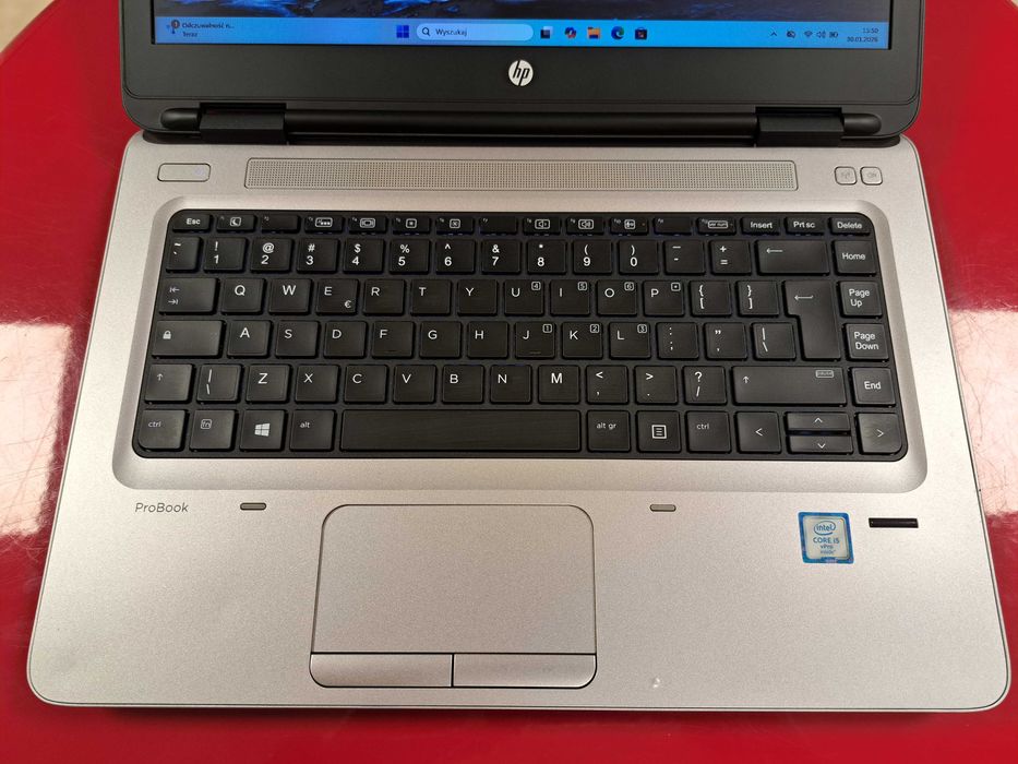 Tani 14" Laptop HP ProBook 640 G2 i5 8GB Win11 256SSD Kamera VGA USB-C