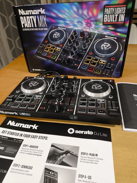 Numark Party Mix – Kompletny Kontroler DJ z LED