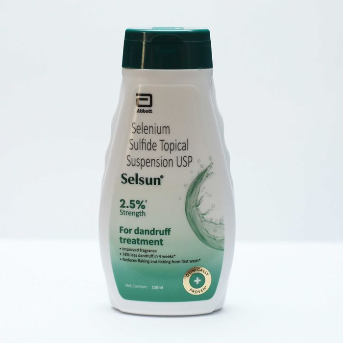 Selsun Selenium 2,5% Abbott Szampon Przeciwłupieżowy Łuszczyca 120ml