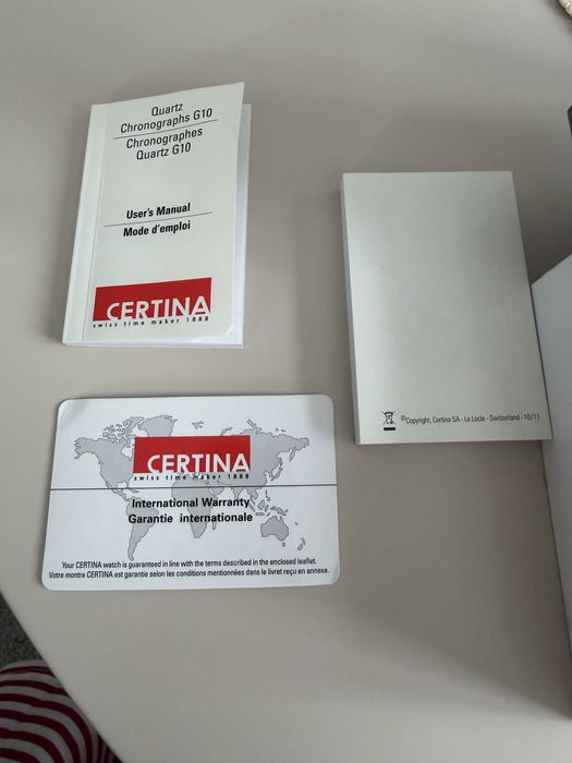 Zegarek Certina DS podium titanium 40mm