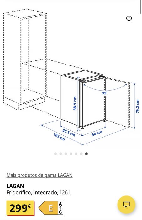 Frigorifico ikea