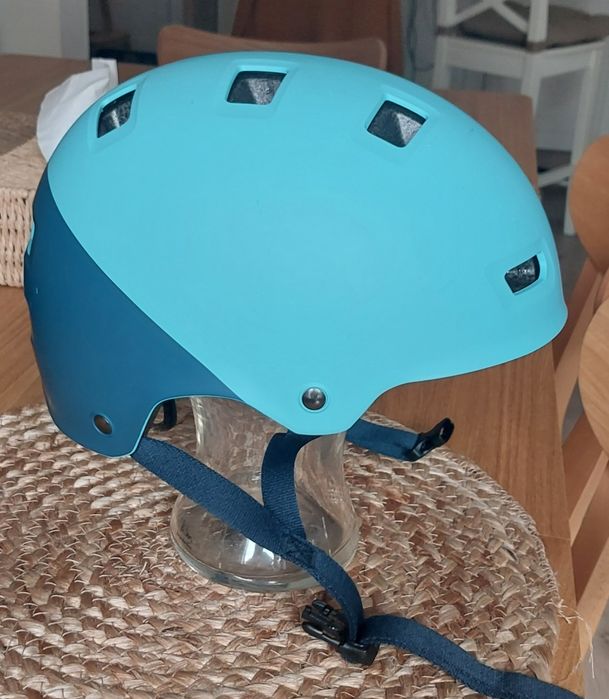 Kask rowerowy dla dzieci Btwin Decathlon orzeszek rozmiar M