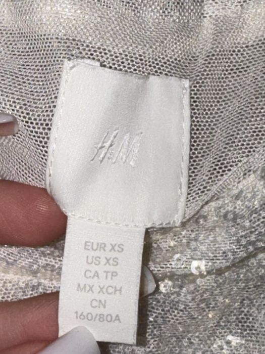 укорочена футболка H&M