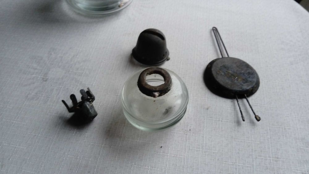 Lampa naftowa bez klosza