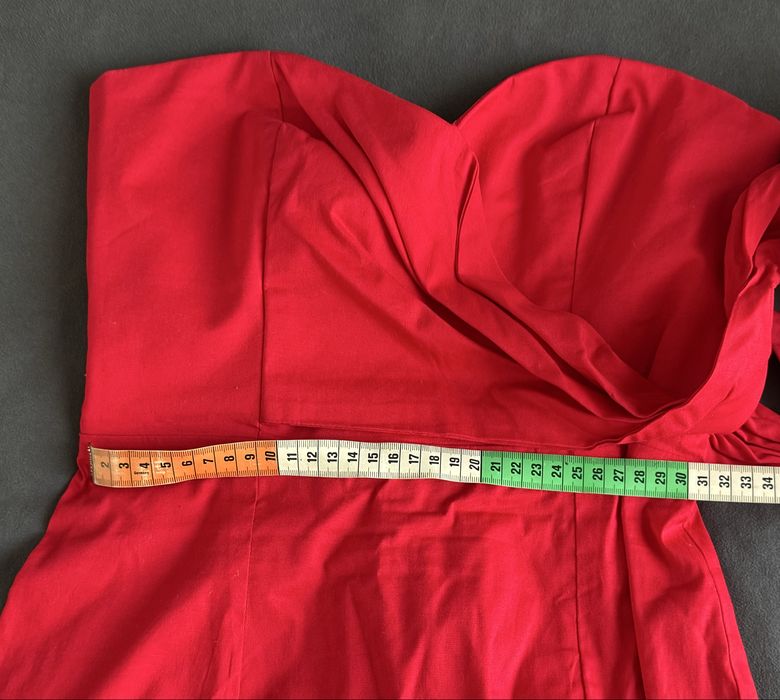 Seksowna czerwona mini rozmiar S