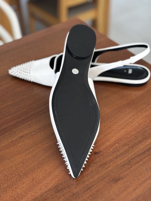 Baleriny ZARA białe