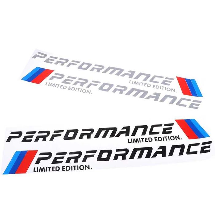 Наклейка на пороги дверку BMW Performance E39 E46 E60 E90 F10 F30 БМВ