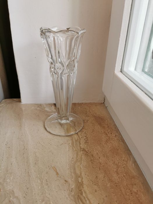 Wazon szklany  Ząbkowice Art Deco