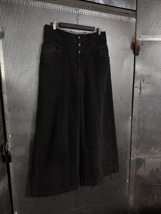 Raf Simons Redux SS21 Waves Oversized Leg Denim Pants
