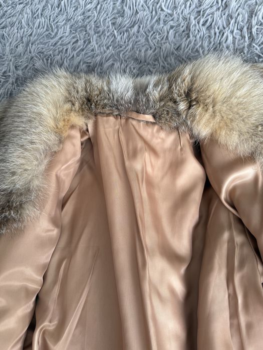 Шубка з натурального хутра лисиці