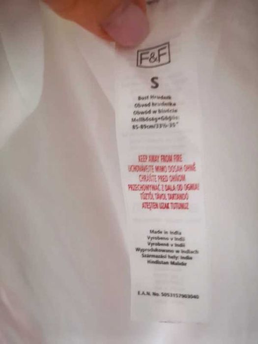 F&F bluzka bawełniana na upały 36