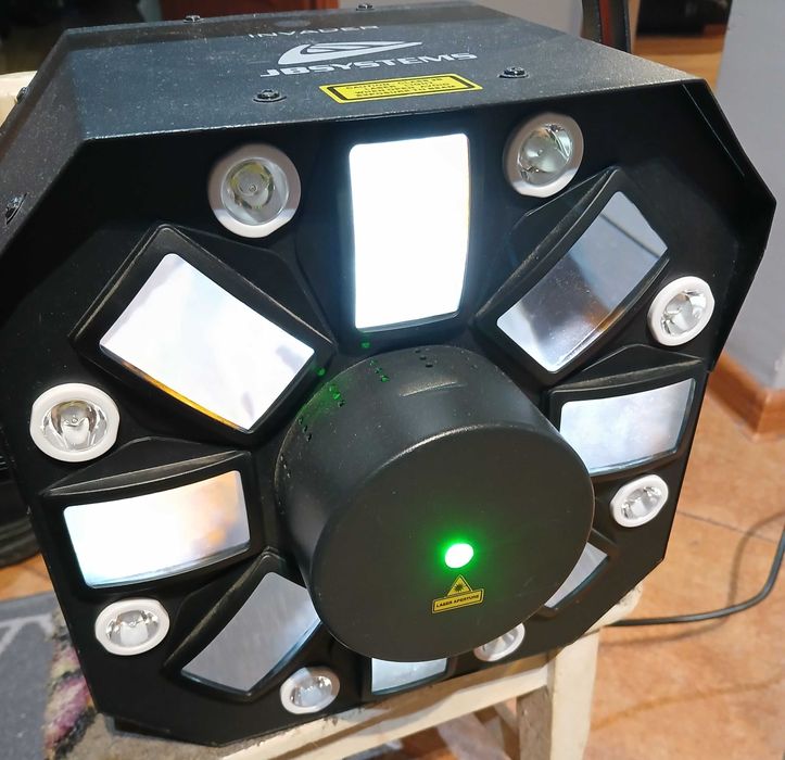 JB Systems Invader LED Laser Stroboskop