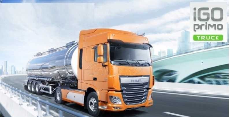 GPS iGO Europa  (camiões, caravanas, autocarros e ADR) 16GB e tipo C)