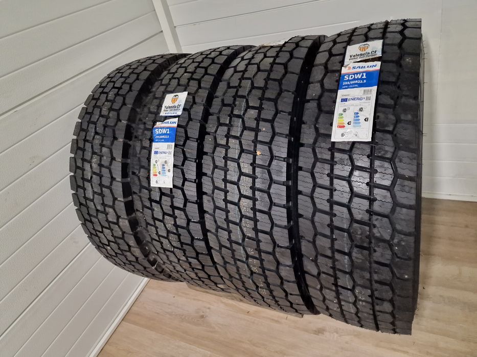 295/80R22.5 (1220netto) SAILUN  ZIMOWA napęd opony MOCNE opona