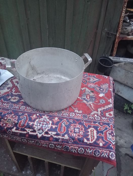 Кастрюля алюминиевая