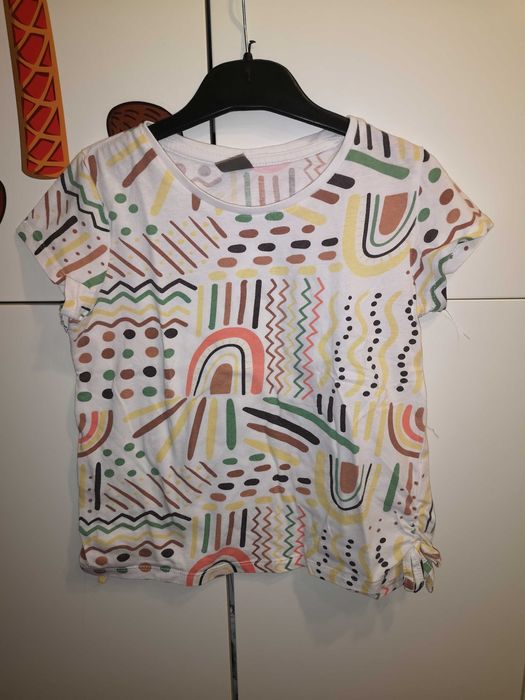 Bluzka z krótkim rękawem dla dziewczynki