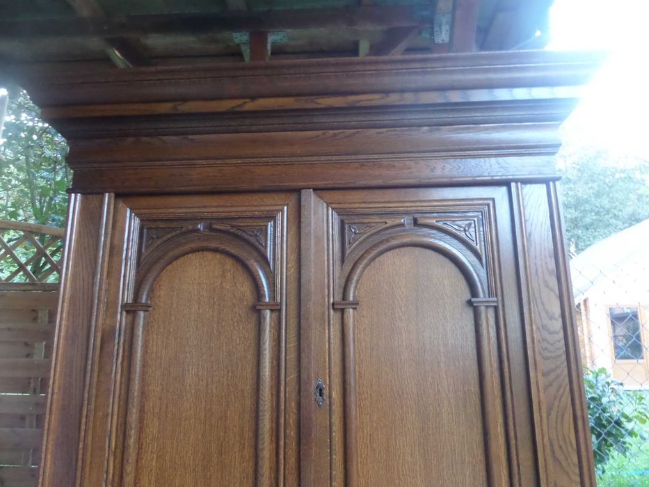 śliczna stylowa szafa dębowa stan bdb dowóz wysyłka