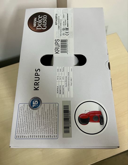 Máquina Café Capsulas Krups Dolce Gusto KP1A35P16 (Nova)
