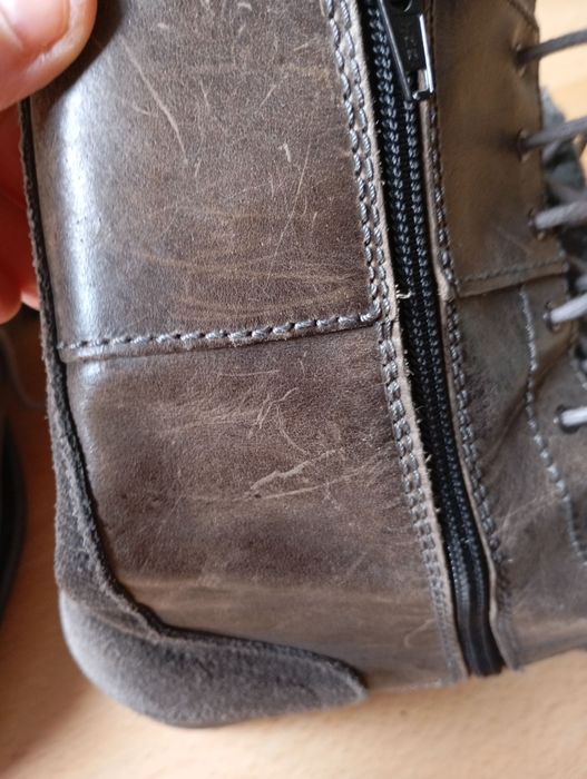 Botas pele castanhas G-star