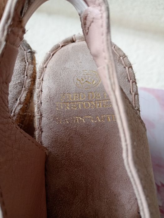 Espadryle sandały Fred De La skóra 39/41