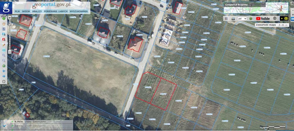 Działka budowlana Krzywiń