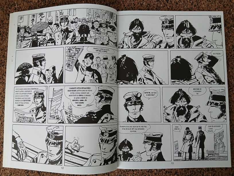 2 BDs - Corto Maltese na Sibéria (história completa)