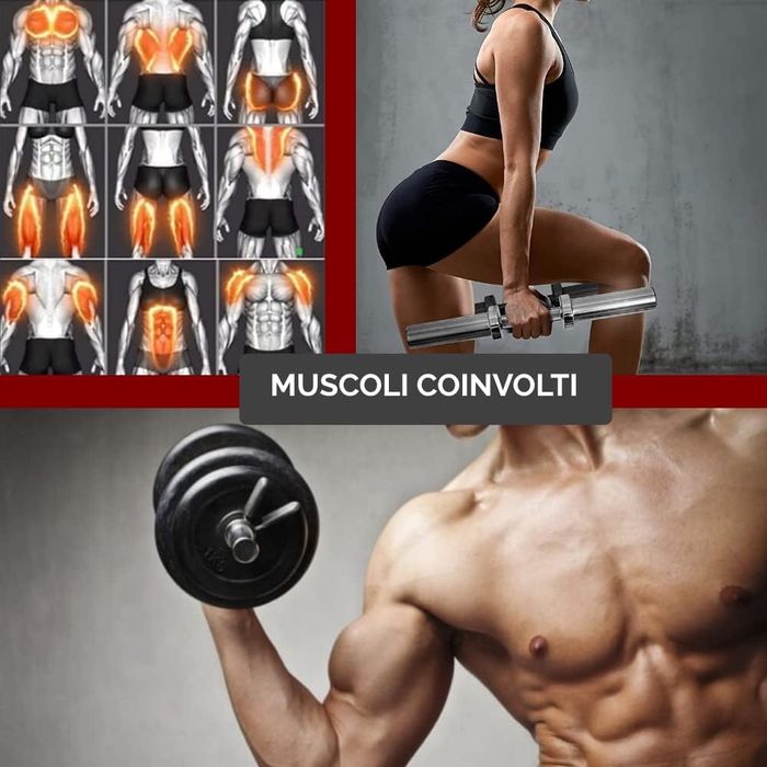 Zestaw gryfów krótkich FFitness 50 cm