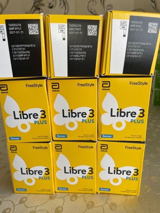 Сенсори Freestyle libre 3.plus Фрислайл
