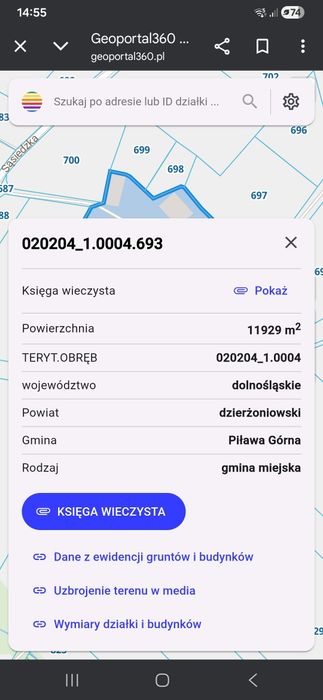 Udziały w działce
