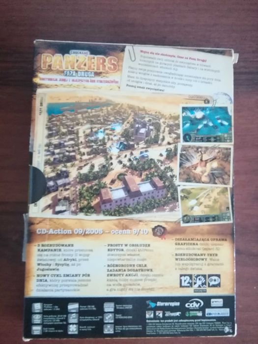 Codename: Panzers Faza Druga gra na PC, retro dla kolekcjonerów.