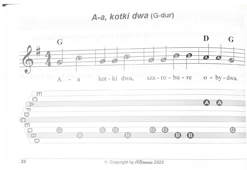 Książka Mini Szkółka Kalimba 17-tonowa
