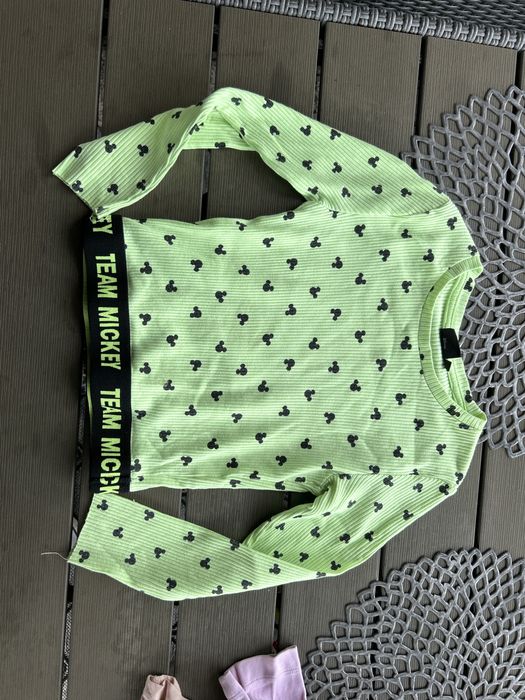 Bluzka miky mouse roz.134