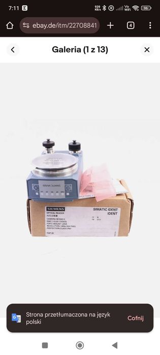 SIEMENS 6GF3540-0GE10 CameraMV540H