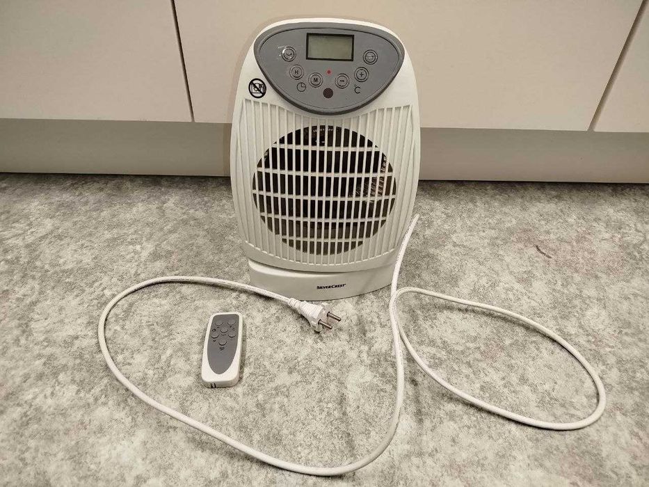 Тепловентилятор SilverCrest SHLF 2000W з пультом ДУ — дуйка робоча