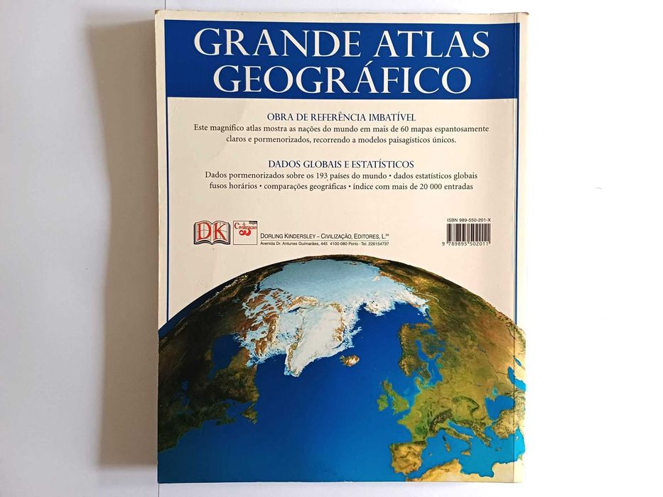 Grande Atlas geográfico Dorling Kindersley, Editora Civilização 2004