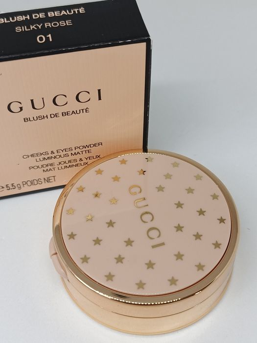 Gucci Blush De Beauté 01 Silky Rose – róż o matowym wykończeniu