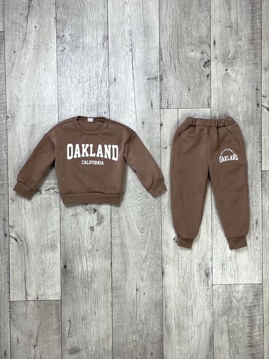 Shein Oakland спортивный костюм 3 лет детский с принтом