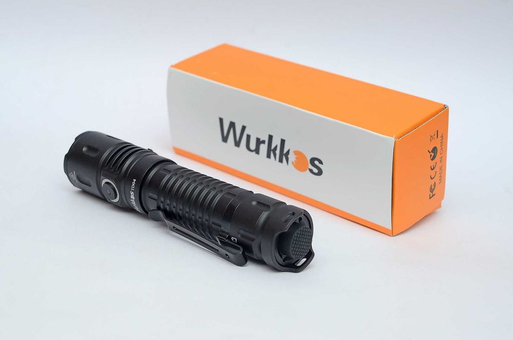 Wurkkos TD04 тактический фонарь 3000 Lm ліхтар