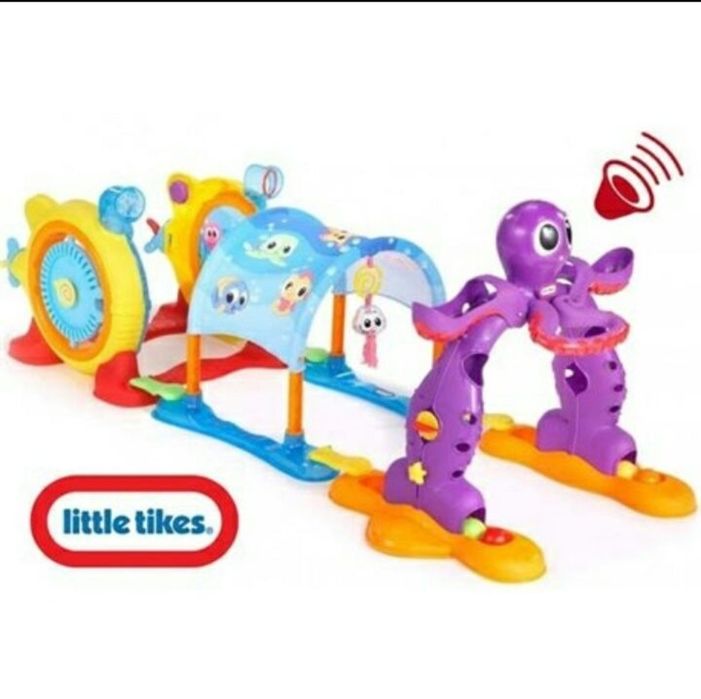 Розвиваючий игровой туннель little tikes морские приключения