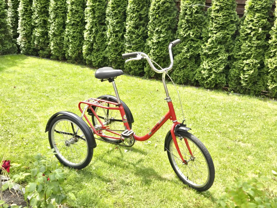 Rower rehabilitacyjny trzykołowy