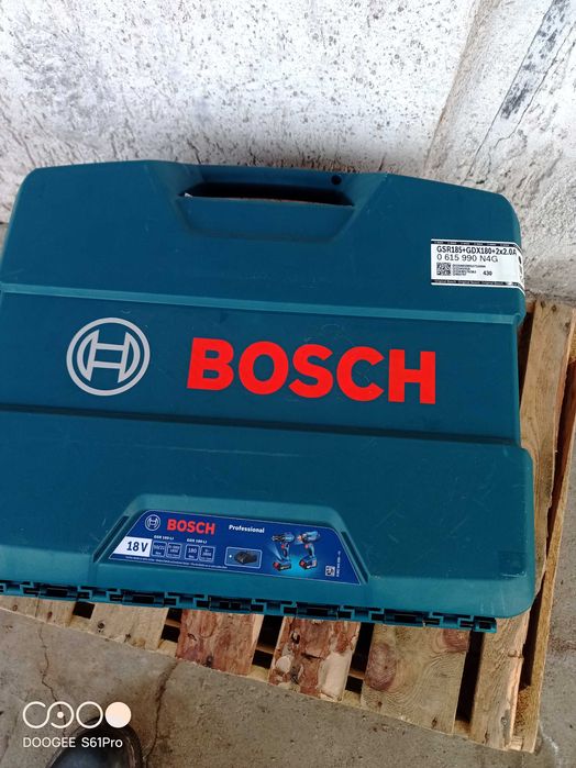 Wkrętarka Bosch GSR 185+GDX180+2*2.0 A