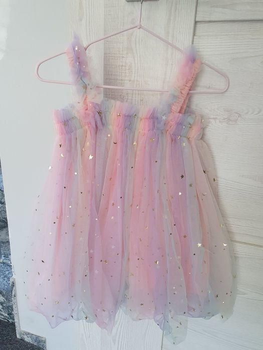 Sukienka na roczek dla dziewczynki,  Sukienka tiulowa