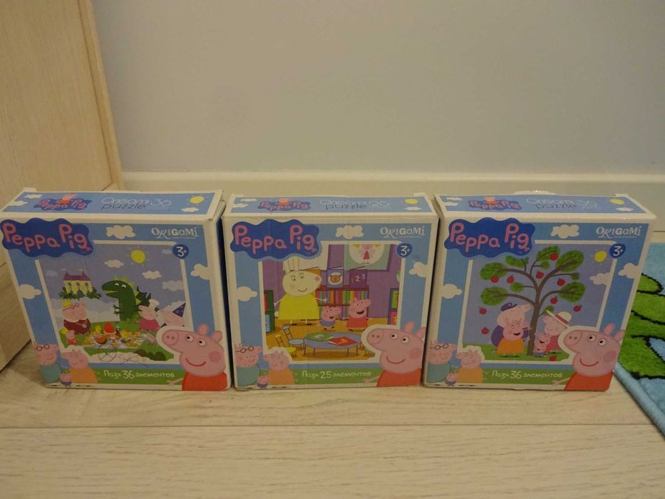 Puzzle Świnka Peppa