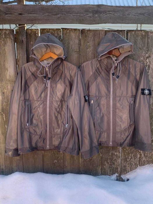 stone island reflective курточка оригинал
