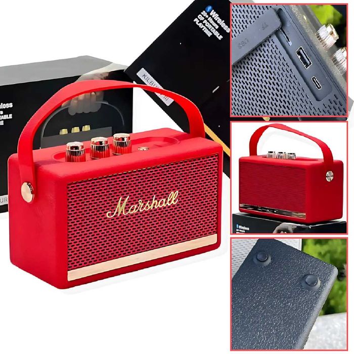 Портативная колонка MARSHALL l Killburn W4 - 5Вт, Bluetooth 5.1, радио