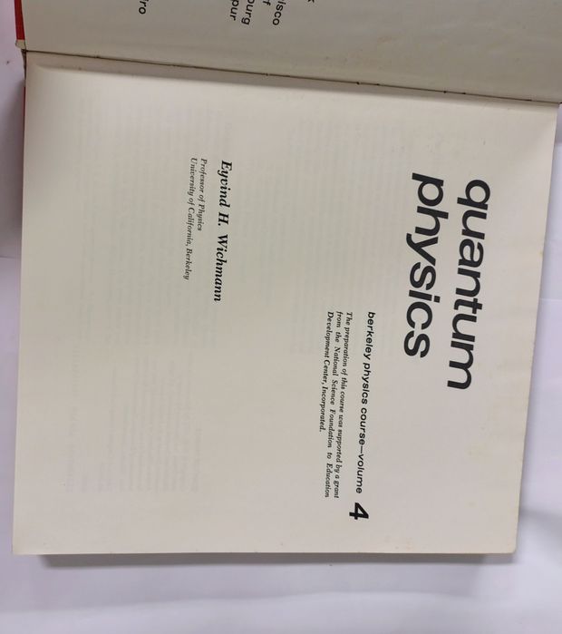 Quantum Physics, de Eyvind H. Wichmann
