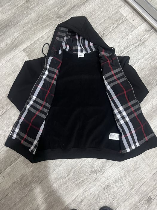 Зіп худі Burberry , зіп худі барбері , черная зипка барбери